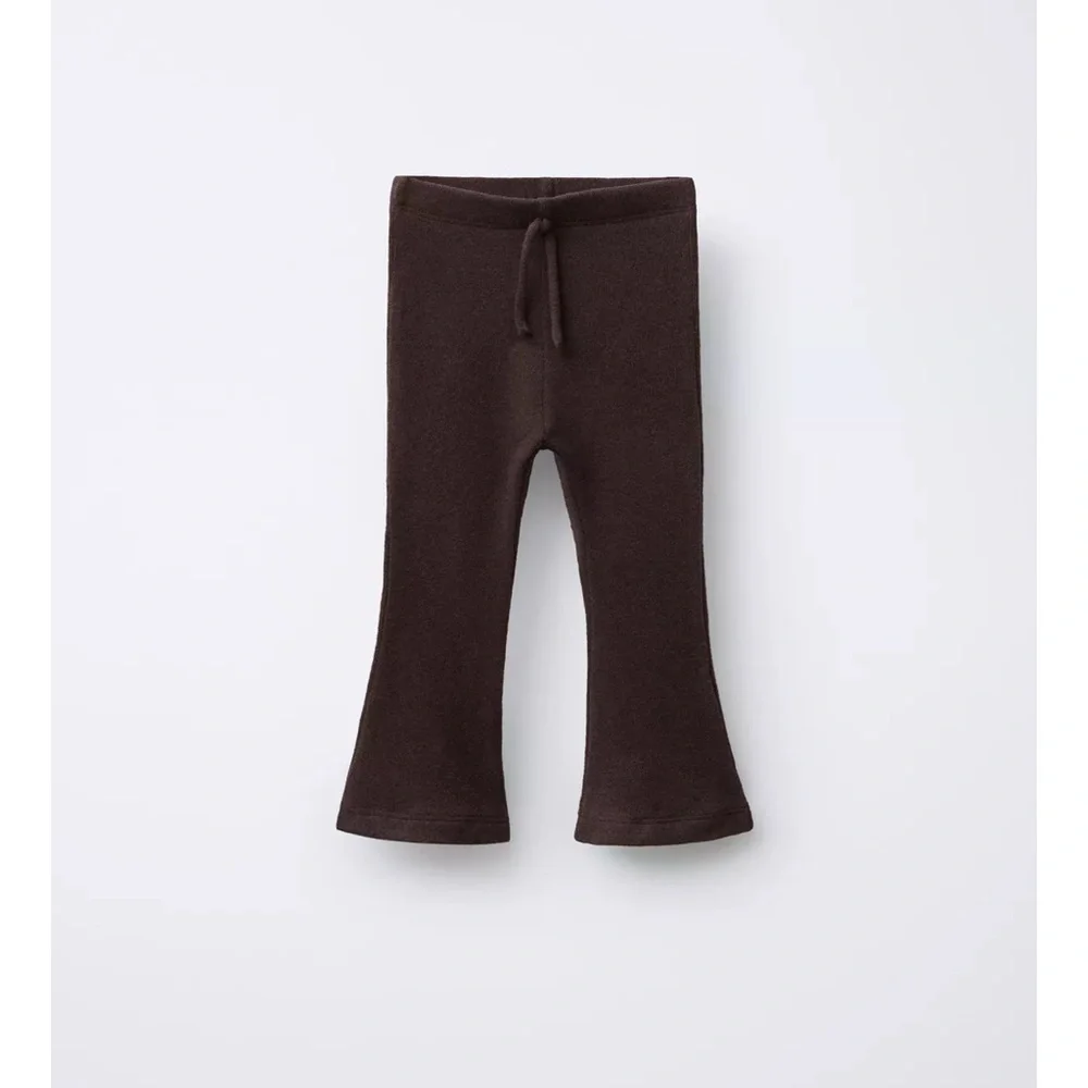 Zara Kids Dark Brown Leggings